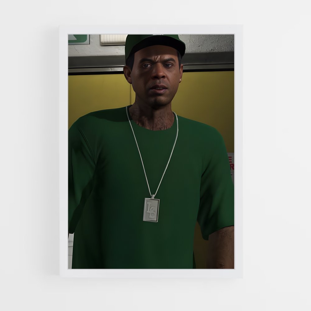 Poster Le Style de Lamar – affiche GTA V (vue 3)